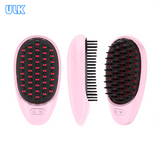 ULK-H02 Portable Hair Growth Care Massage Electric Wireless Infrared Ray Massage Comb