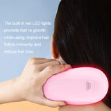 ULK-H02 Portable Hair Growth Care Massage Electric Wireless Infrared Ray Massage Comb