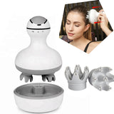 ULK-H03 Electric Massager Body Massager Health Care Relax Soft Silicone Massageador Head Scalp Massage